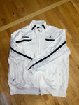 Shine Retro White Jordan Zip Up Jacket #4