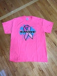 Shine Retro "Pink Ribbon" T-Shirt Pink