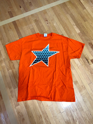 Shine Retro "Dot Matrix" T-Shirt Orange