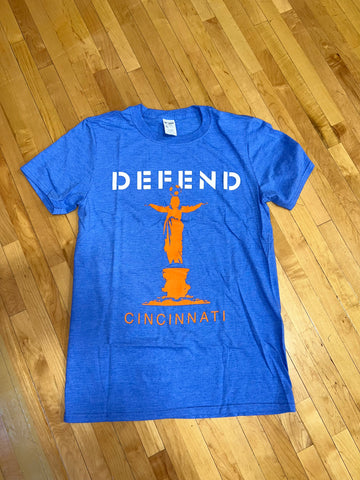 FC Cincinnati "Defend Cincy" T-Shirt Blue