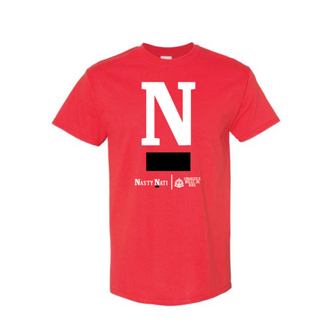 Official 2023 Nasti Nati "N" Logo T-Shirt Red