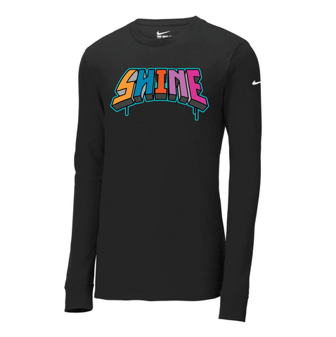 SHINE 2024 Nike "Drip" Long Sleeve Black