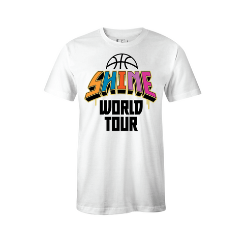 Shine 2024 "World Tour" Tee White