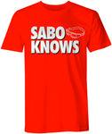 Sabo Knows Red Tee