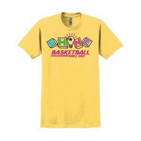 SHINE 2023 "Blocks" Tee Yellow