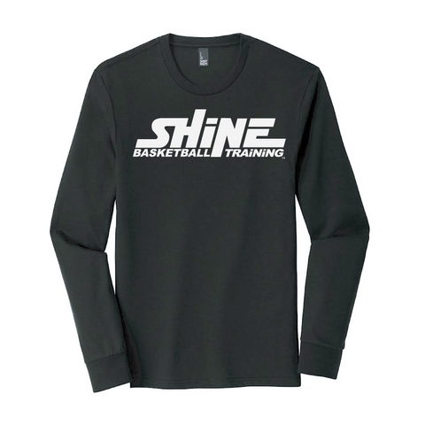 Shine Basketball Training Long Sleeve Black
