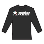 Black Long Sleeve with 20th Anniversary 3D Shining Star Logo