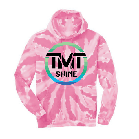 TMT Digital Era Pink Tie Dye Hoodie