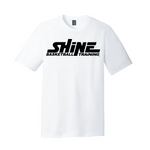 Shine Basketball Training Tee White